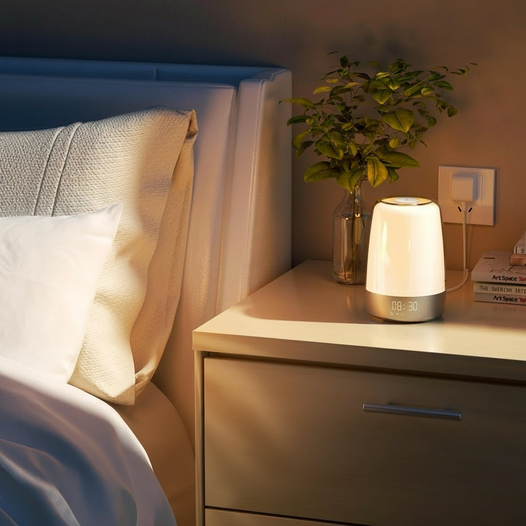 Wake Up Light Sunrise Alarm Clock Night Lamp Natural Sounds