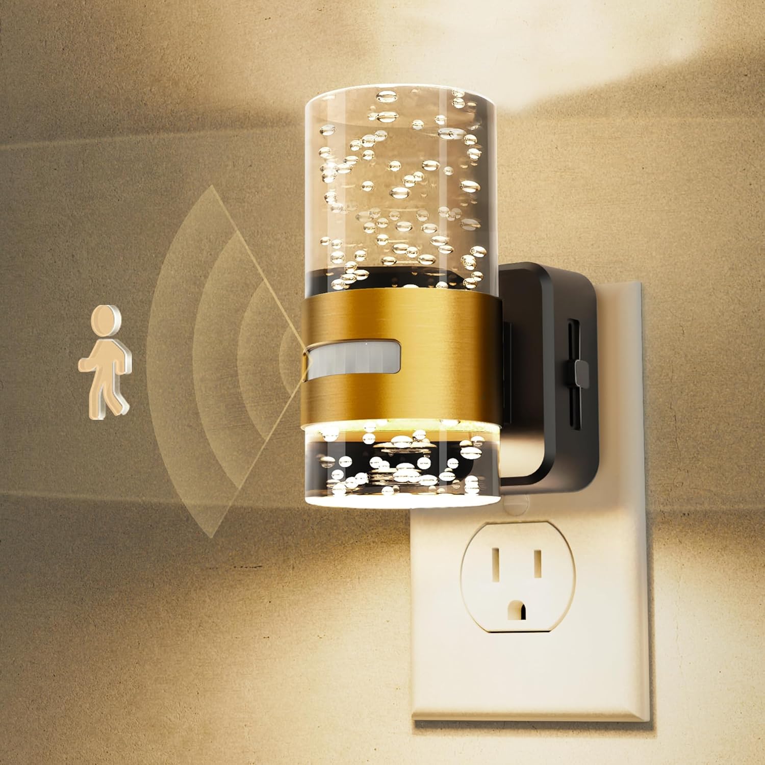 Modern Night Lamp Adjustable Color Temperature Sensor