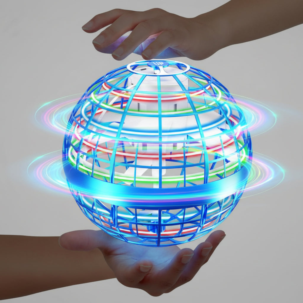 Bola Voadora Brinquedo Luzes LED Bola Flutuante Mágica Crianças