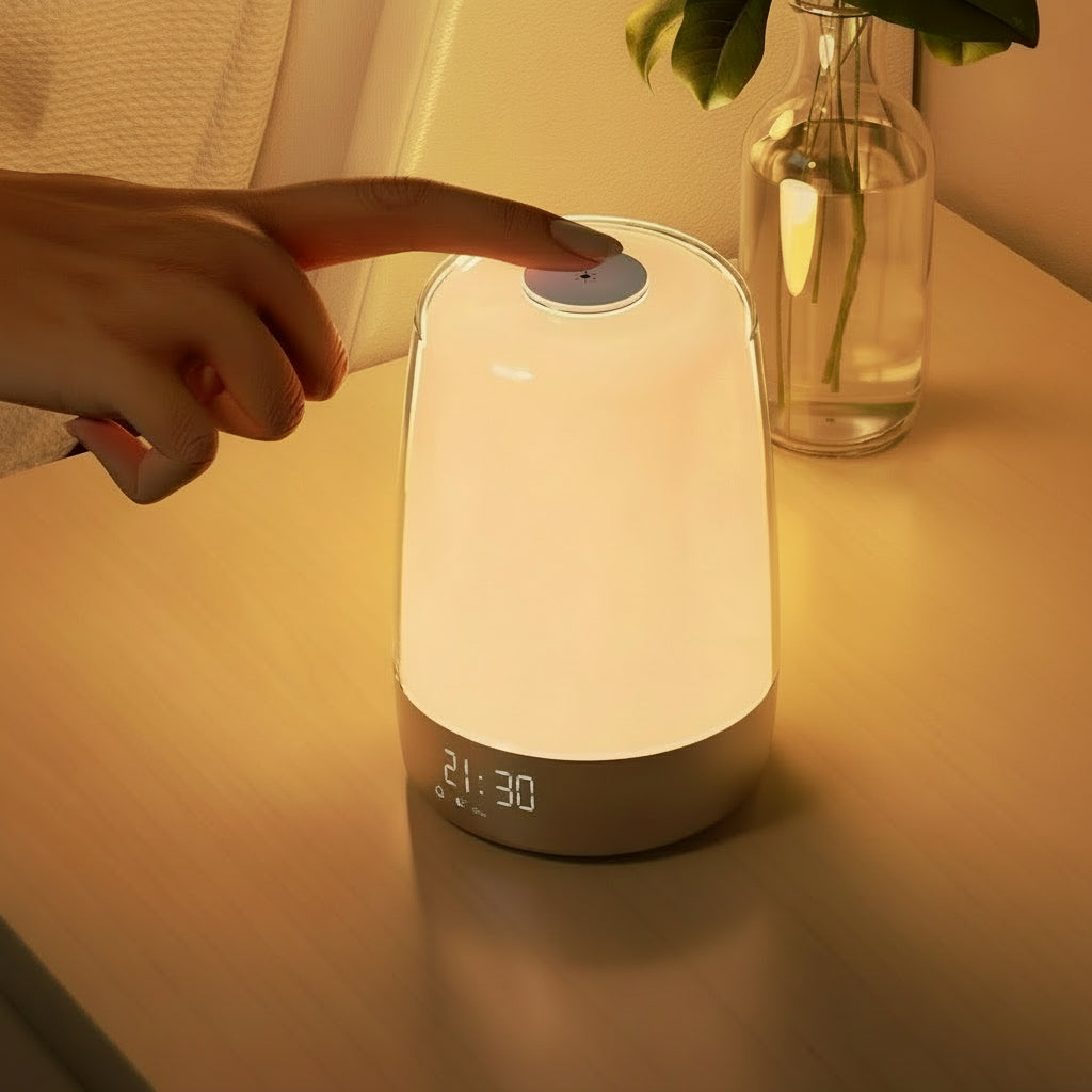 Wake Up Light Sunrise Alarm Clock Night Lamp Natural Sounds