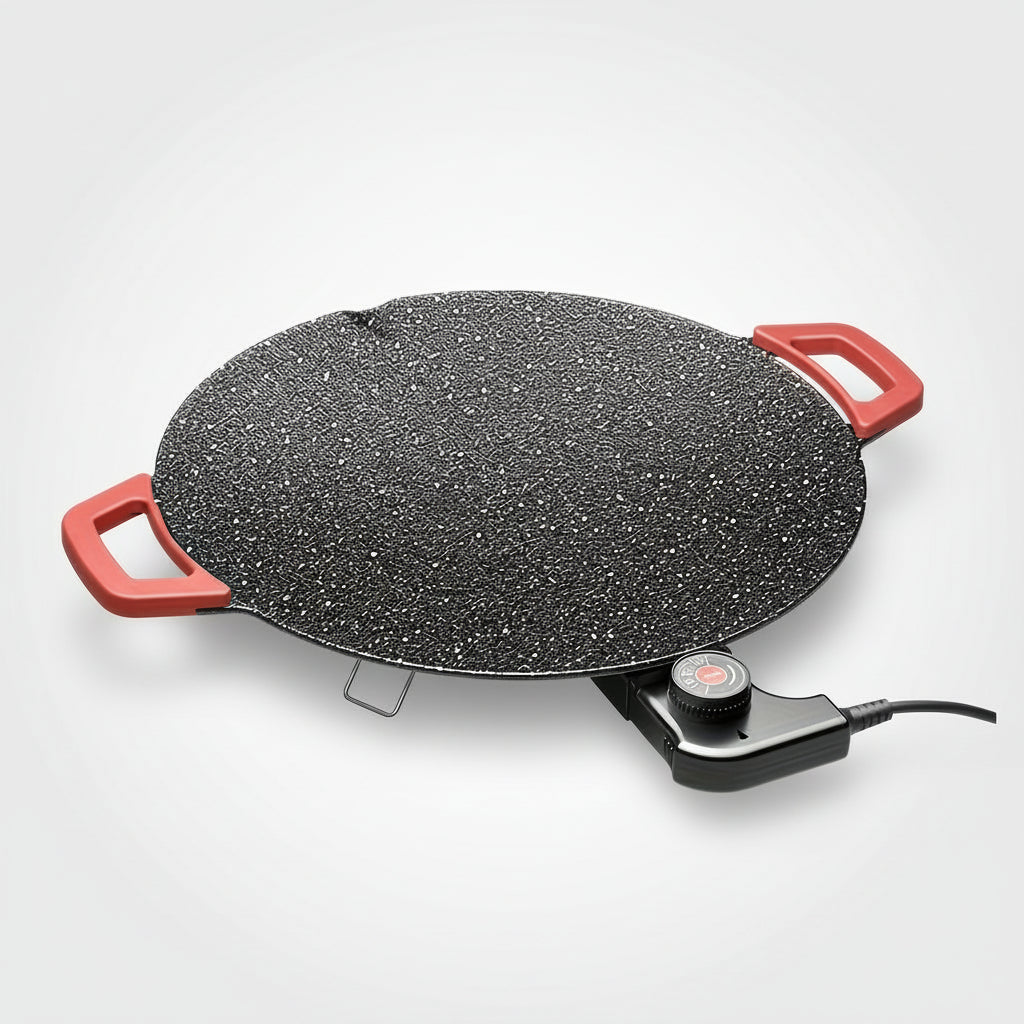 Foldable Frying Pan Oil Pouring Spout Handles