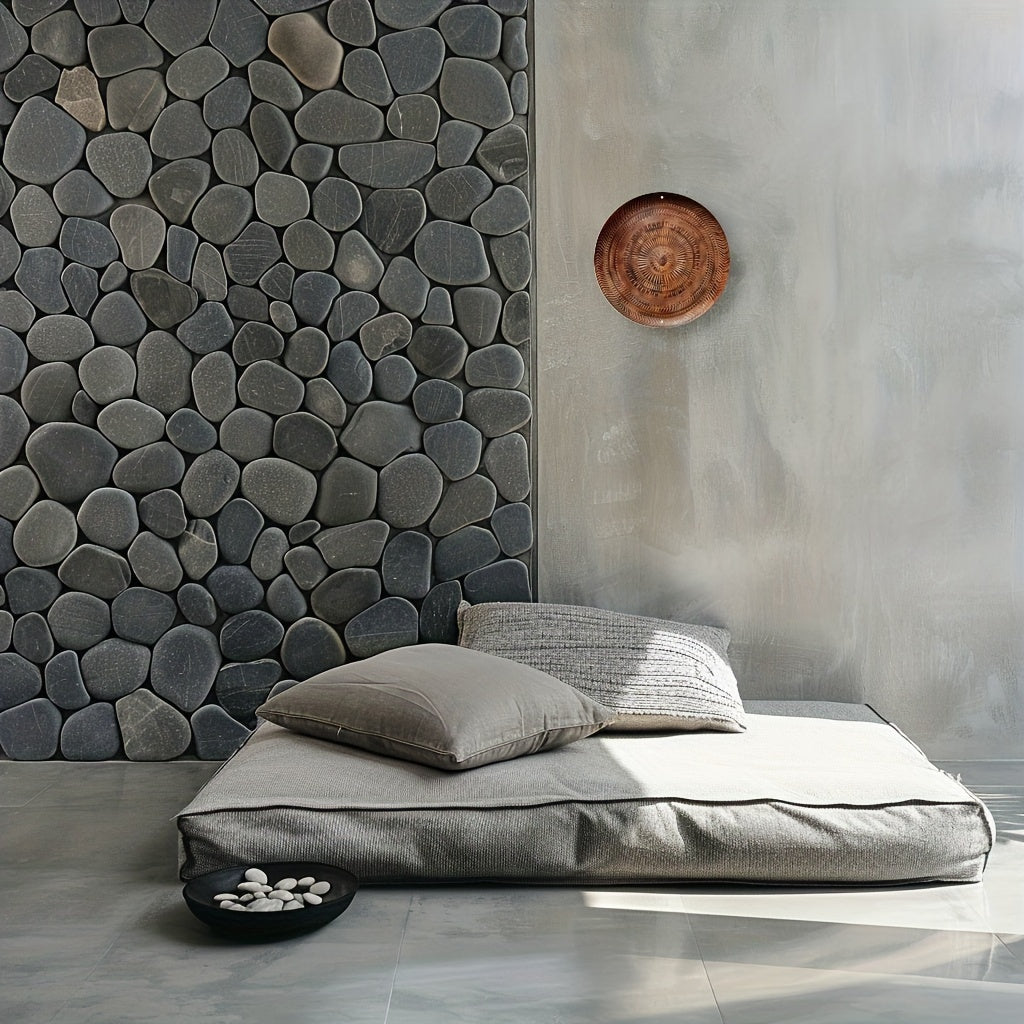 CoolamonArt - Arte de Parede Redonda em Alumínio para Decoração de Escritório