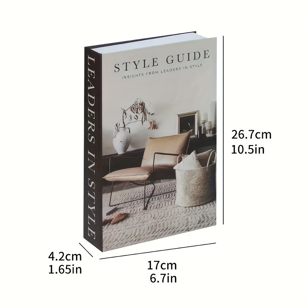 Klassieke Stijl Decoratieve Boekensteun Set van 7 - Faux Boeken voor Tafeldecoratie en Plank