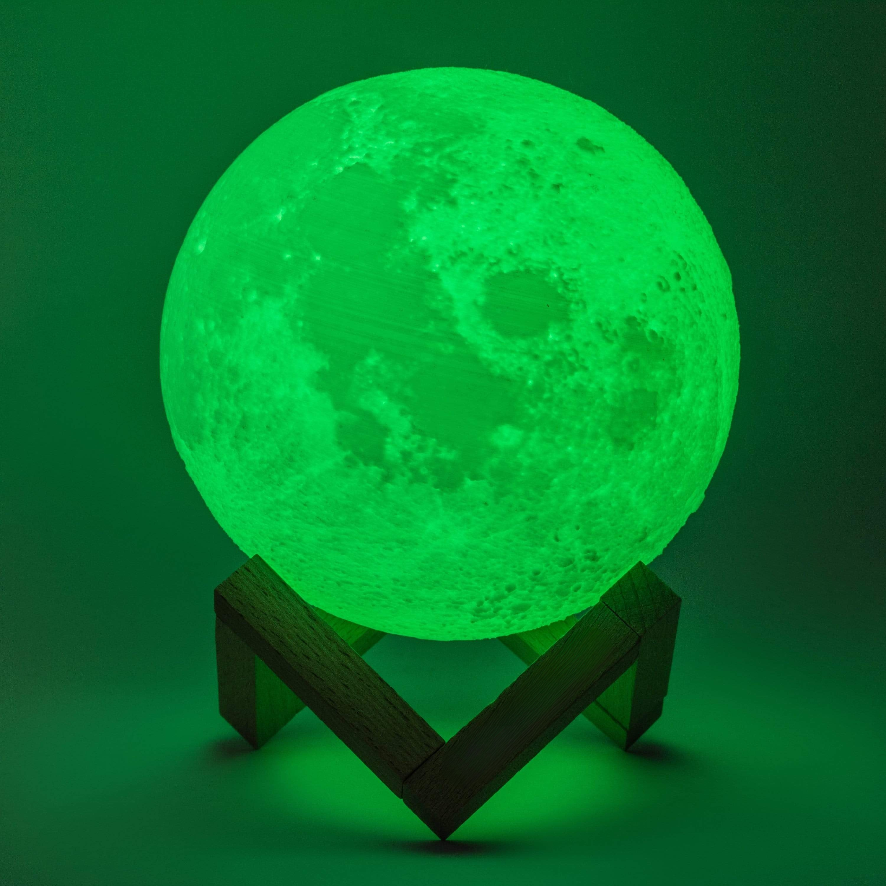LunarGlow - Wireless Moon Lamp with 3D Detail