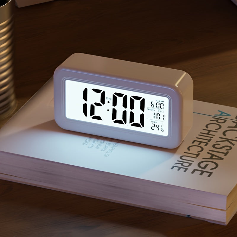 Digitale Wekker met LCD-scherm - Datum- en Temperatuurweergave