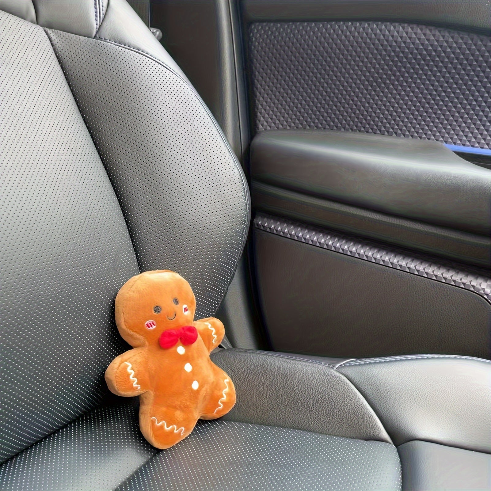 GingerJoy - Pupazzo di Pan di Zenzero in Peluche per Decorazioni Natalizie