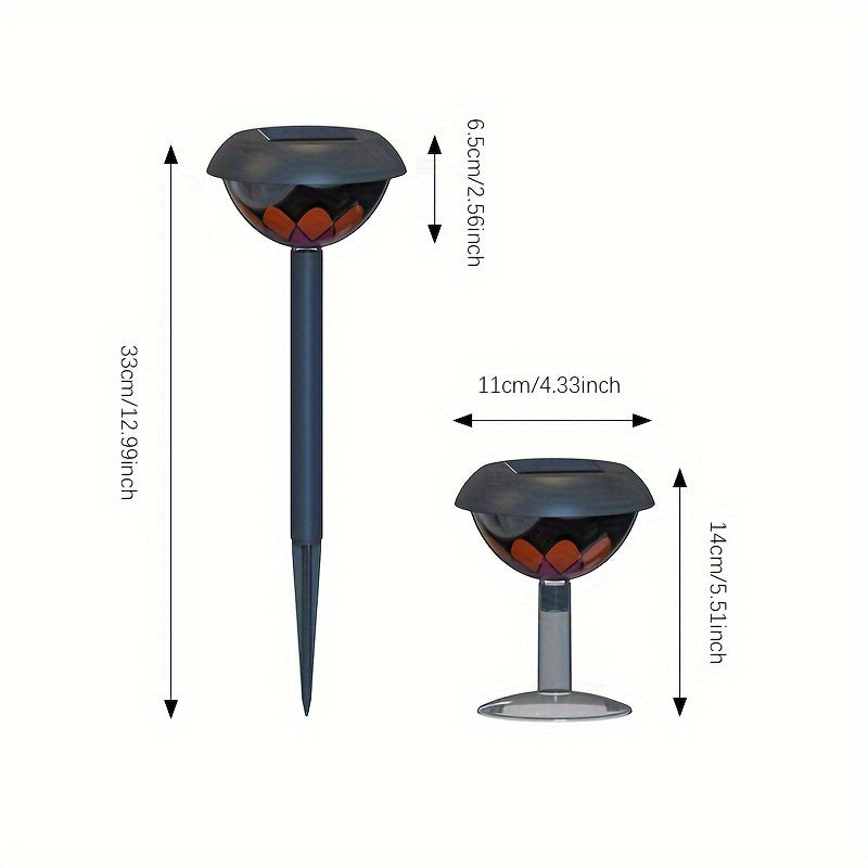 LumiLuxe - Iluminación de jardín LED solar