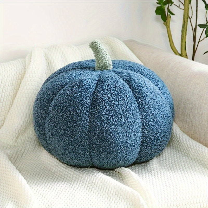 Almofada Abóbora Aconchegante - Decoração Suave e Colorida para o Halloween e Festas