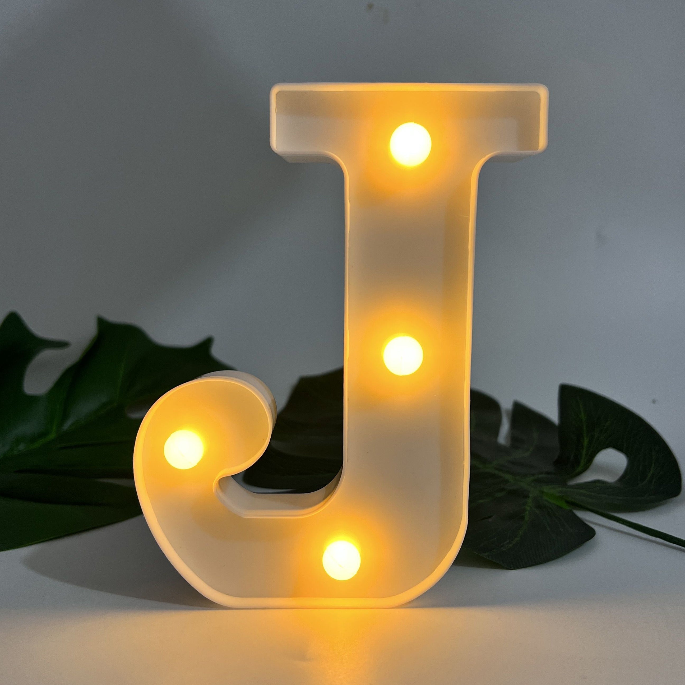 AlphaGlow - LED Decorative Letter Lamp with Battery Power Supply