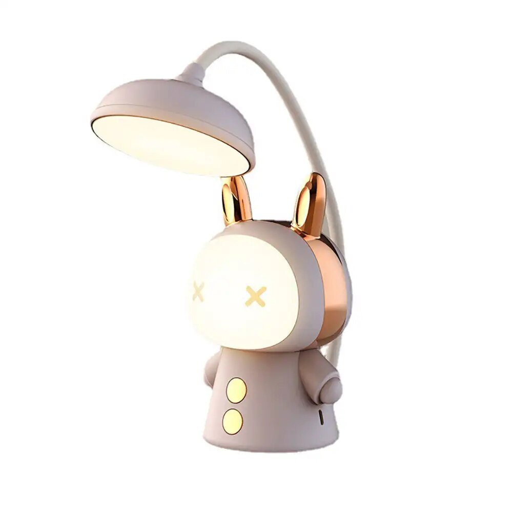 GlowKids - LED Cartoon Table Lamp for Children – Dimmable Night Light with USB Charging, Creative Design