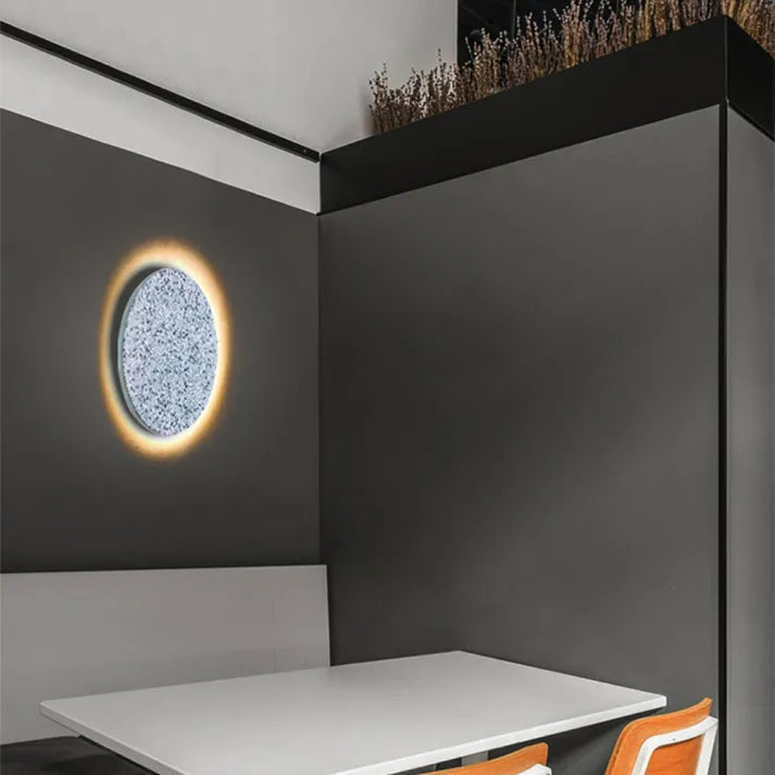 TerraGlow – Terrazzo Wall Lamp for Modern Hallway Lighting
