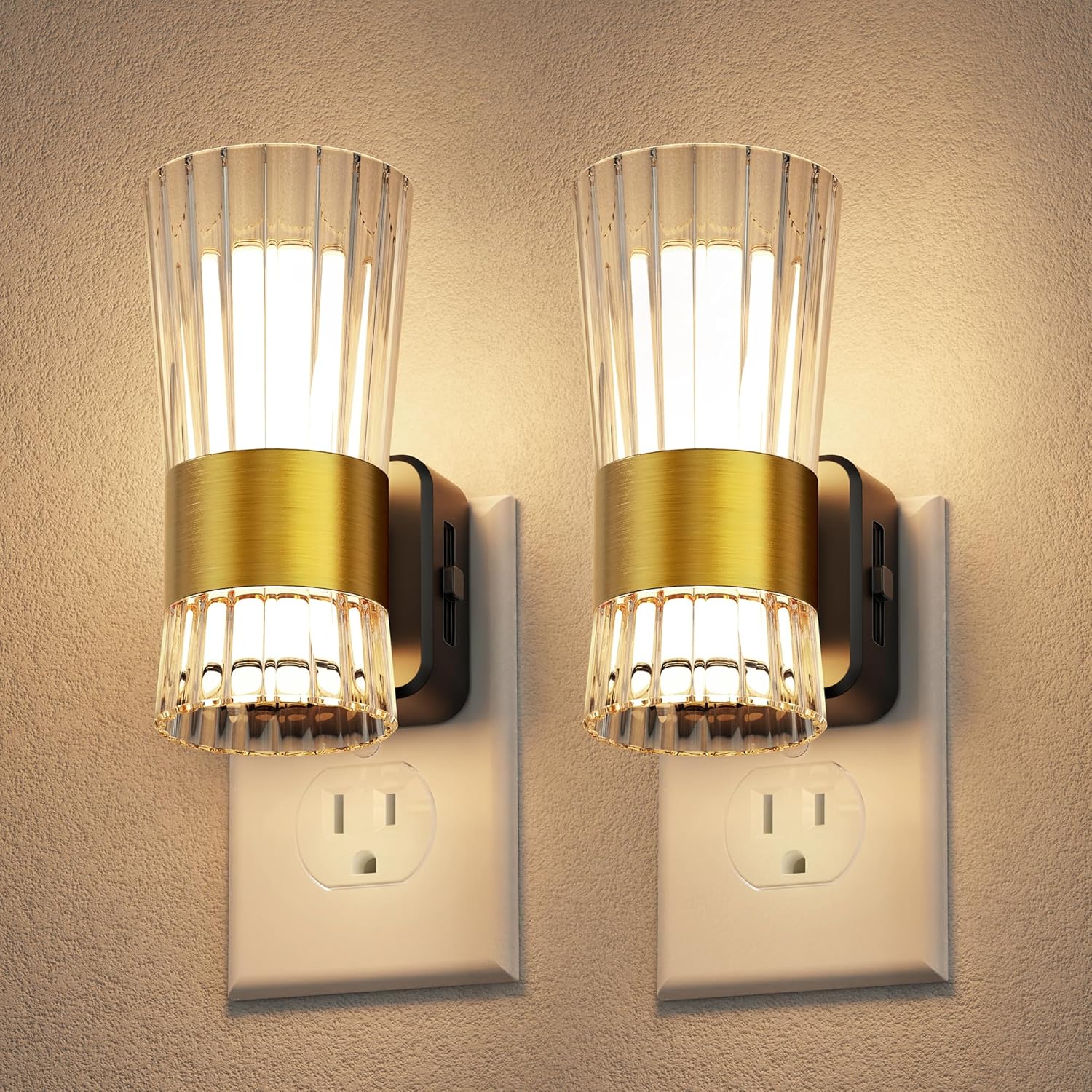 Modern Night Lamp Adjustable Color Temperature Sensor