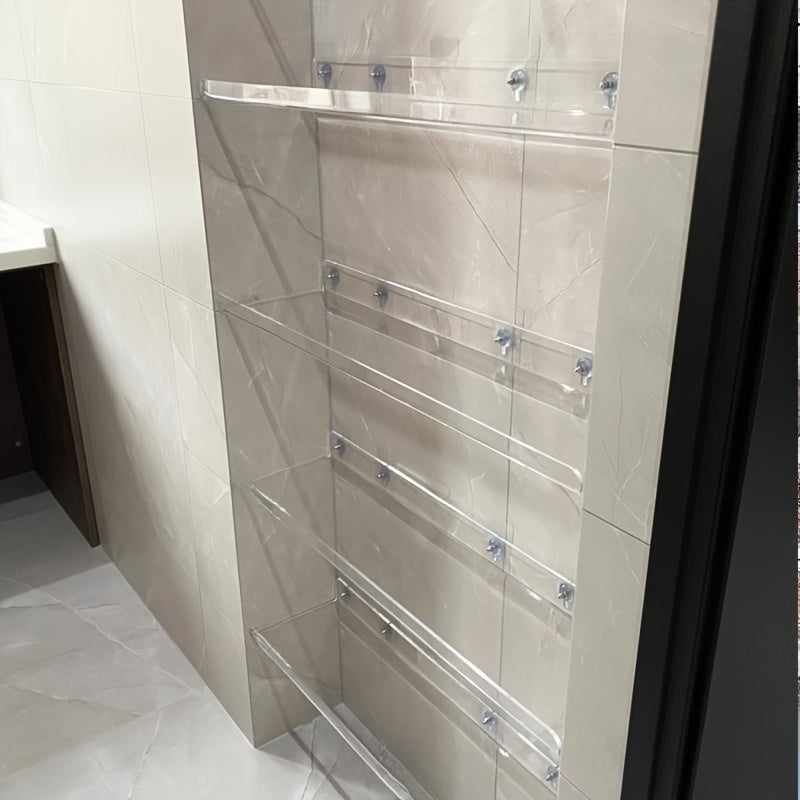 AcrylicShelf - Zwevende Hangende Plank - Boorvrij Doucherek en Opbergplank