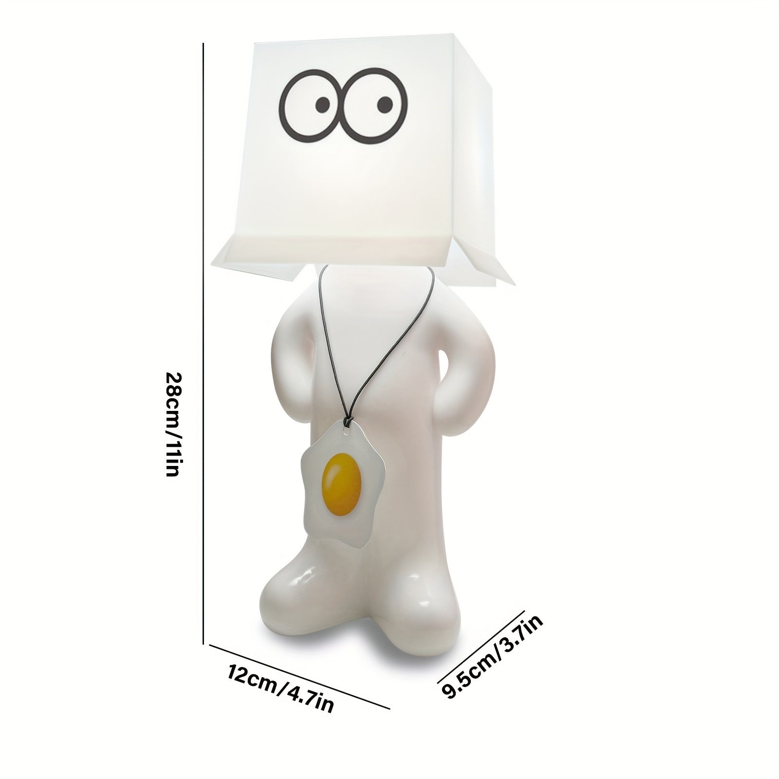 FunGlow - Candeeiro de Mesa Criativo, Candeeiro Noturno LED USB para Decoração de Quarto