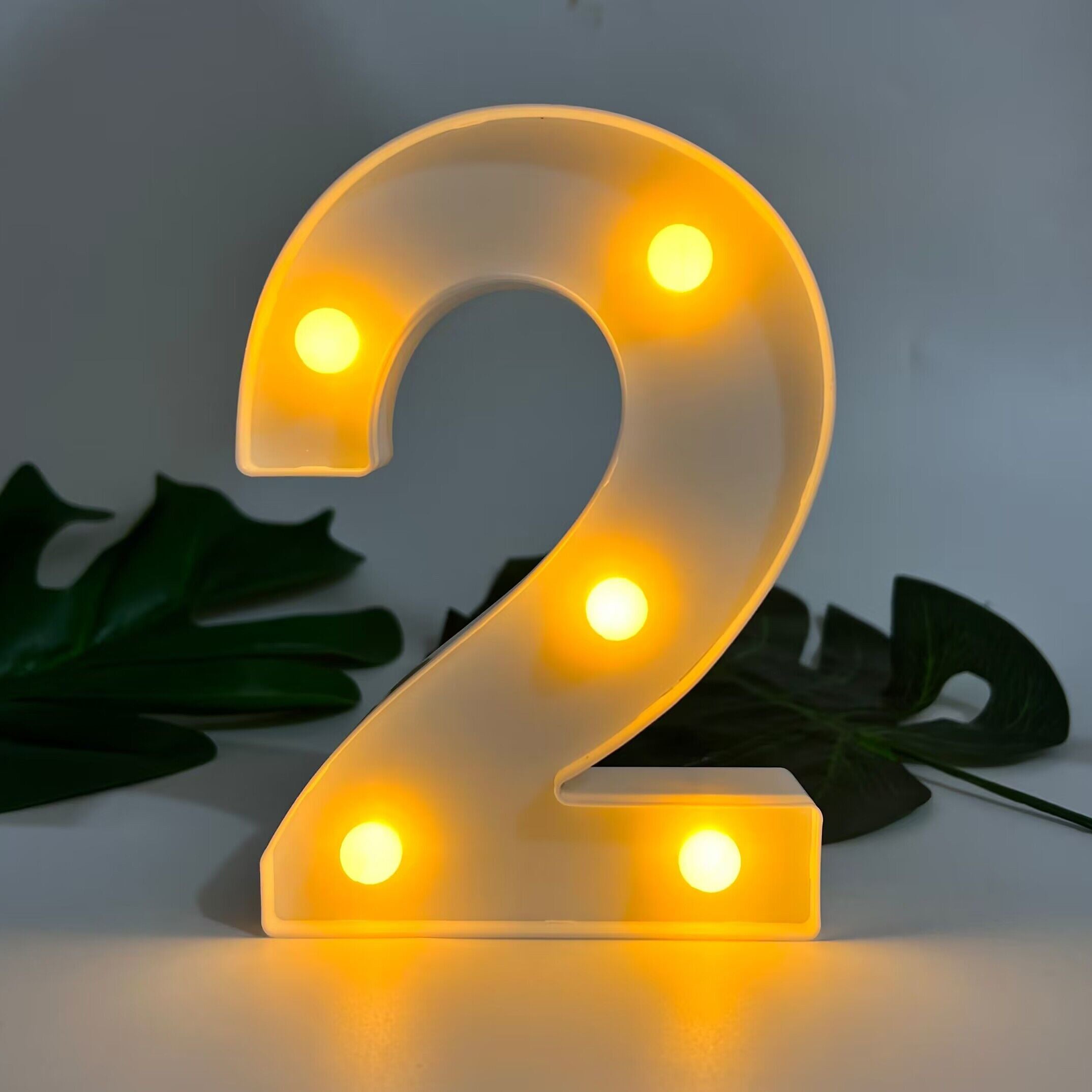 AlphaGlow - LED Decorative Letter Lamp with Battery Power Supply