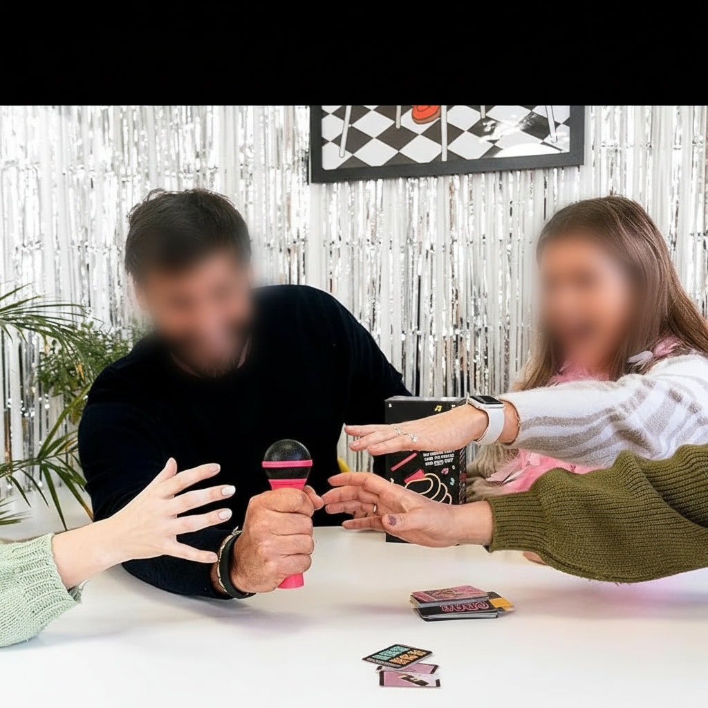 Party Game Karaoke Microphone Party Cards