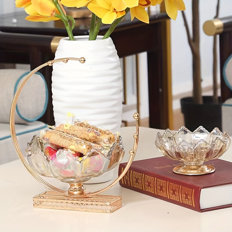 IronServe-Fruitkom - Cesto Redondo de Frutas em Ferro Fundido para Decoração de Mesa