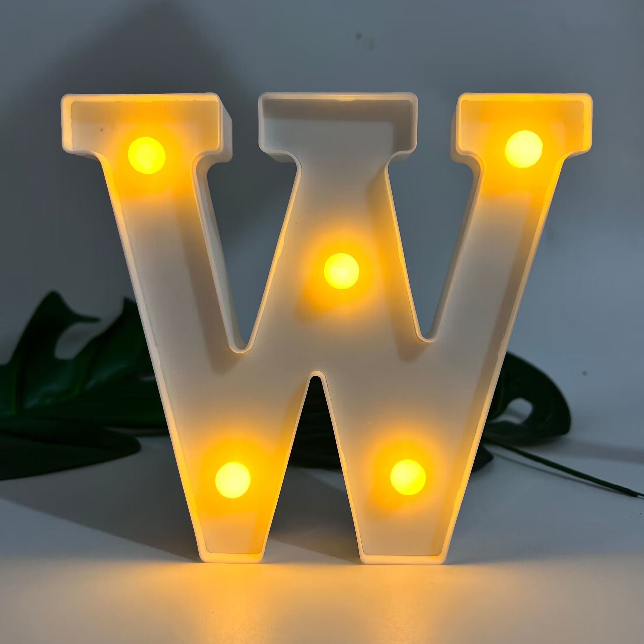 AlphaGlow - LED Decorative Letter Lamp with Battery Power Supply
