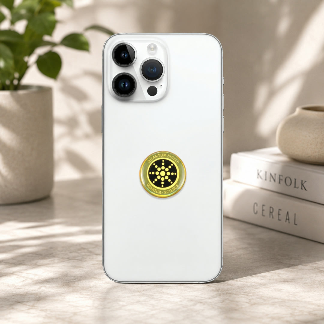 Adhesivo para Smartphone Protección EMF Dispositivos Electrónicos