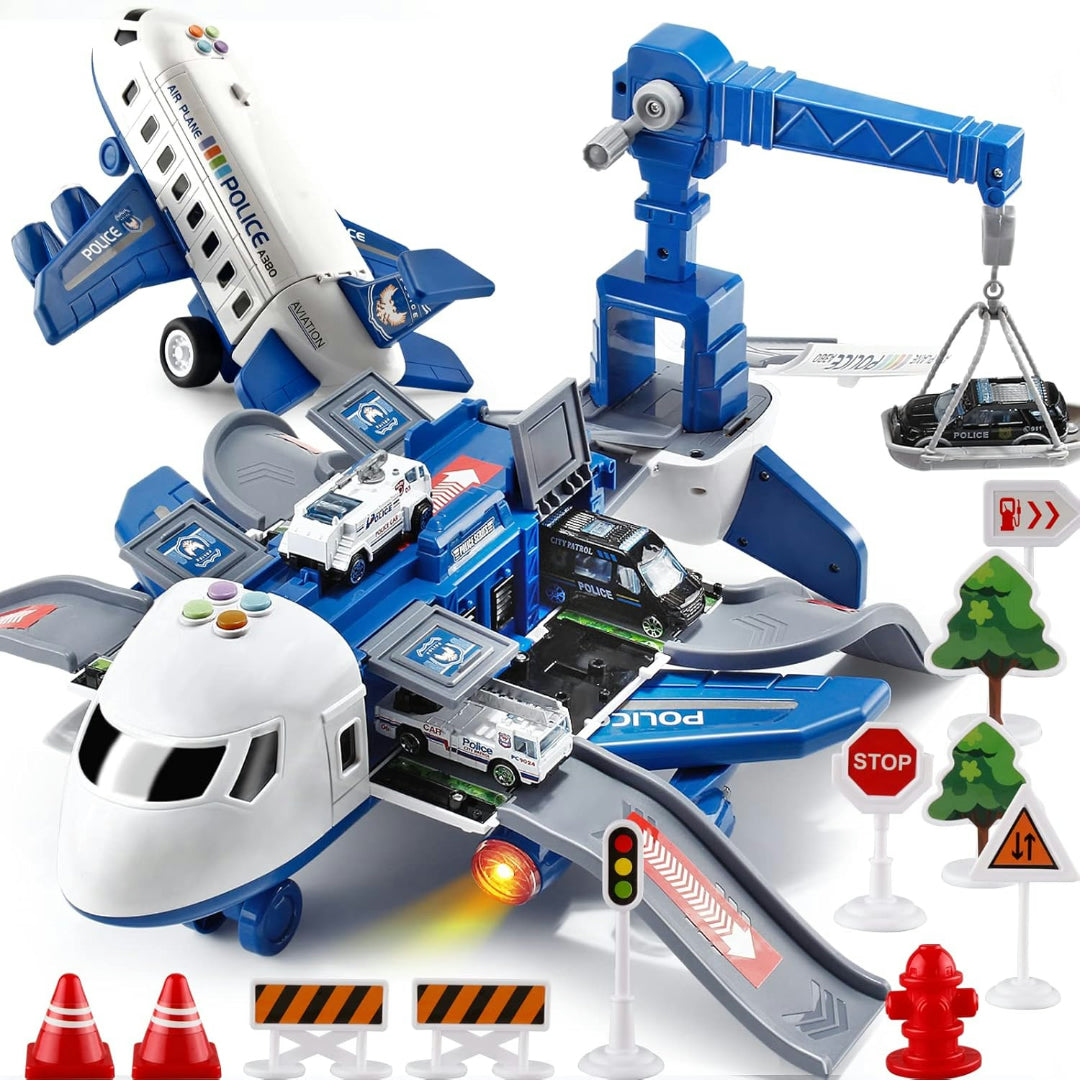Toy Air Vehicles Kids Set Airport Missions