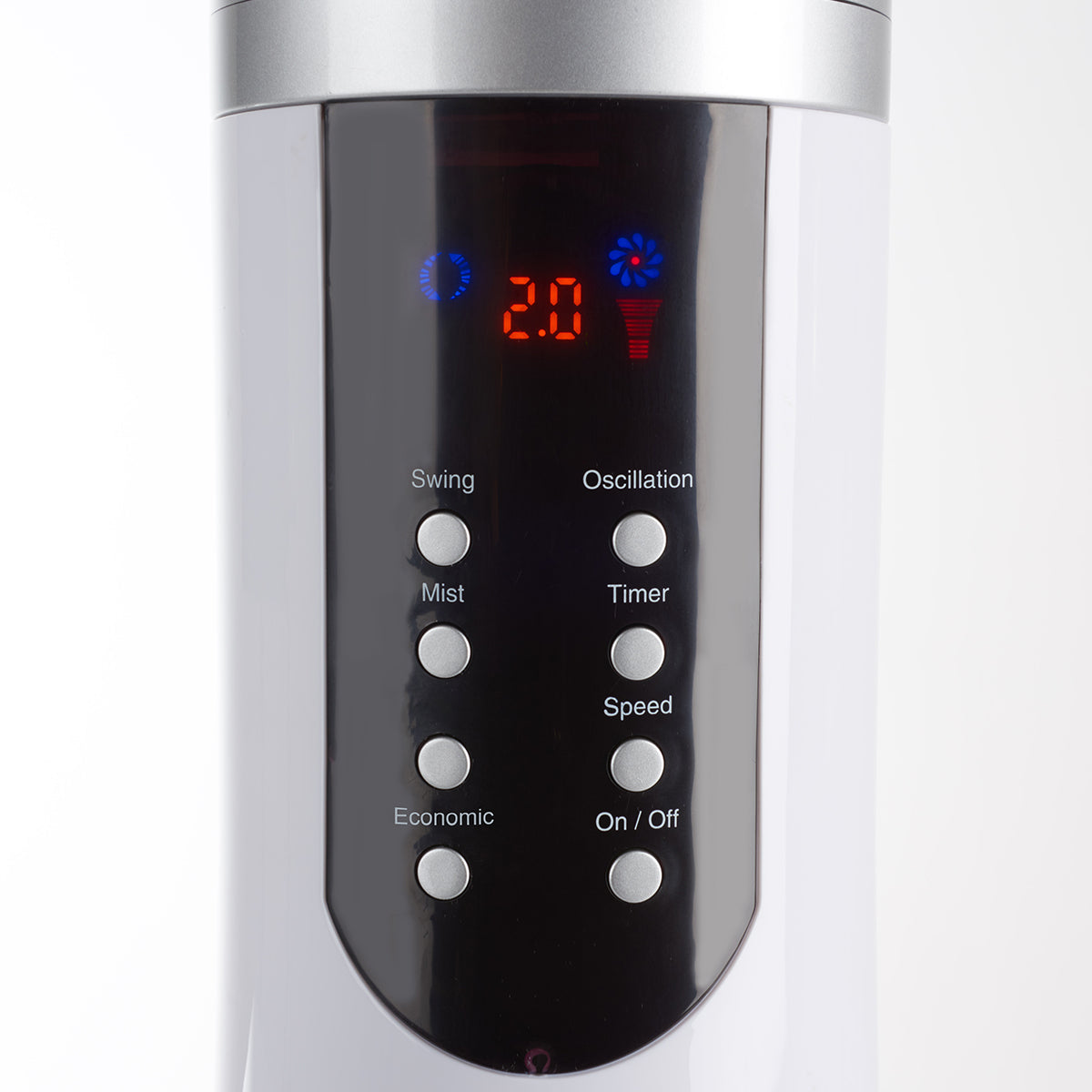 Airco Mobile Air Cooler Fan Quiet Humidifier Remote Control