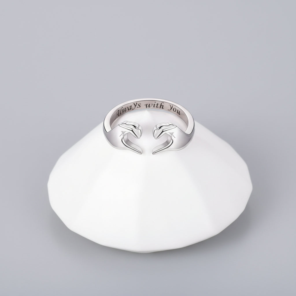 Anello Hart Ti Amo Incisione San Valentino