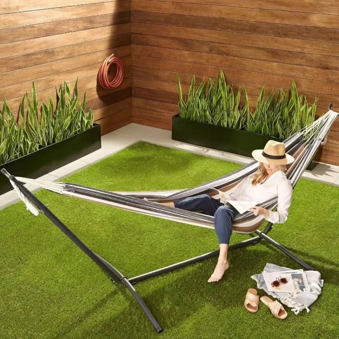 Amaca Giardino Supporto Portatile Campeggio Relax
