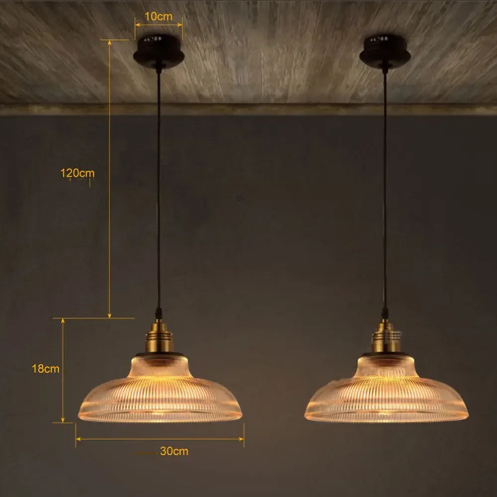 LumiVibe - Lampade a Sospensione in Vetro