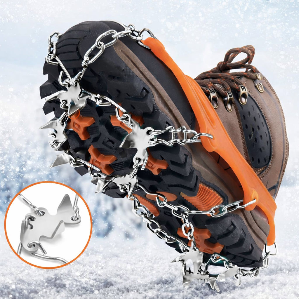 Antislip Schoenijzers Winter Grip Spikes Schoenaccessoire