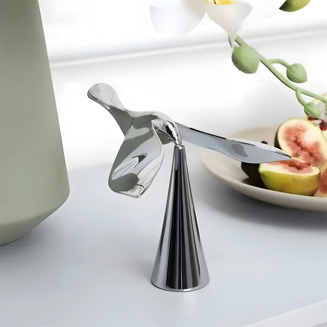 Apribottiglie dal design elegante a forma di uccello per cucina e bar