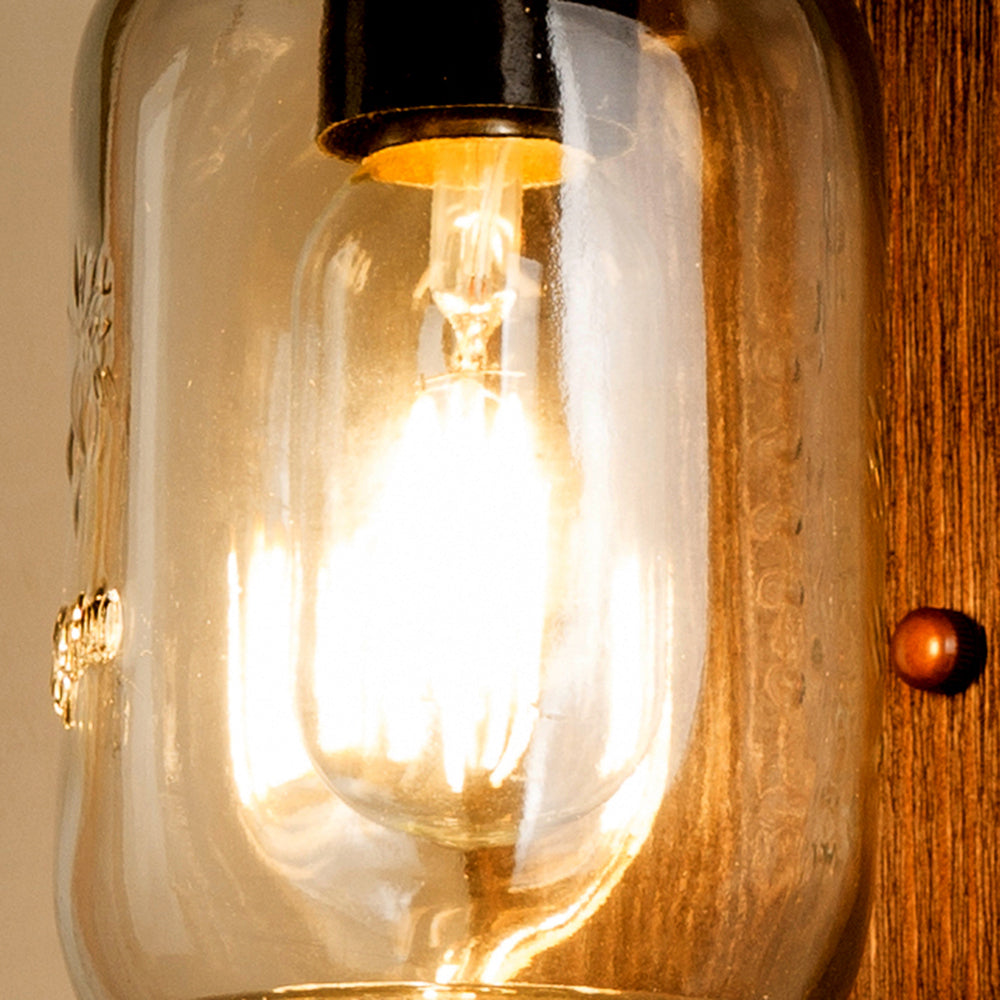Lampada da parete Heritage Lantaarn, Camera da letto/Soggiorno, Legno e Metallo