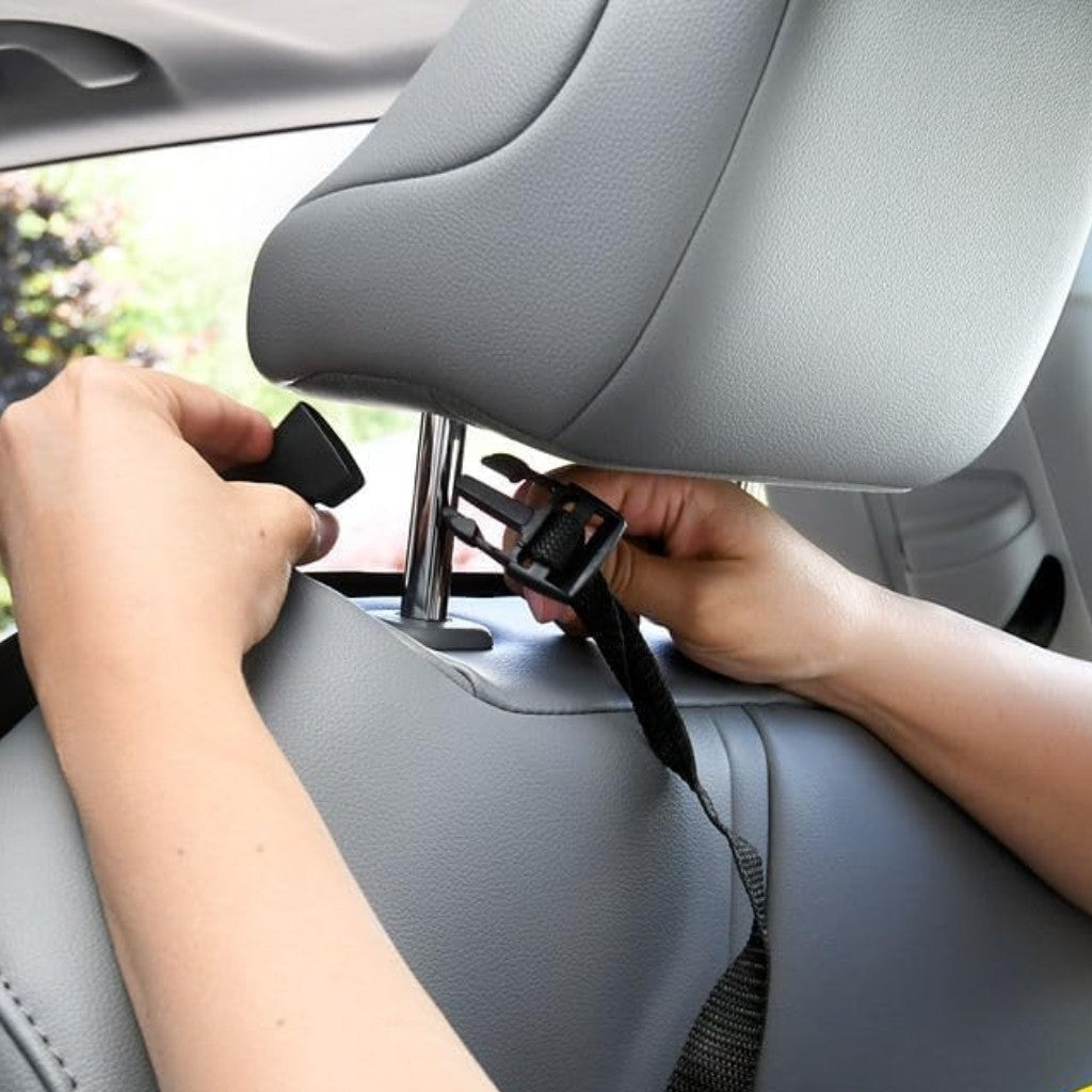Car Seat Organizer Back Protector Storage Pockets