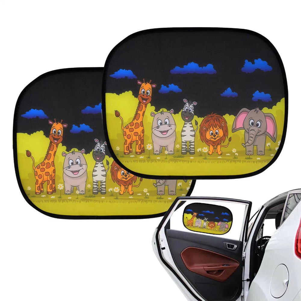 Parasole Auto Finestrino Protezione UV Bambini Schermo Solare