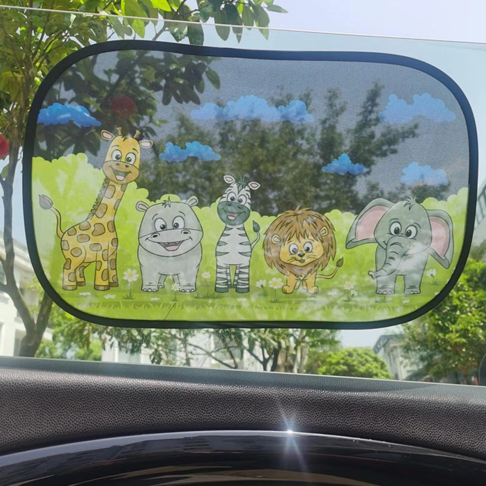 Parasole Auto Finestrino Protezione UV Bambini Schermo Solare