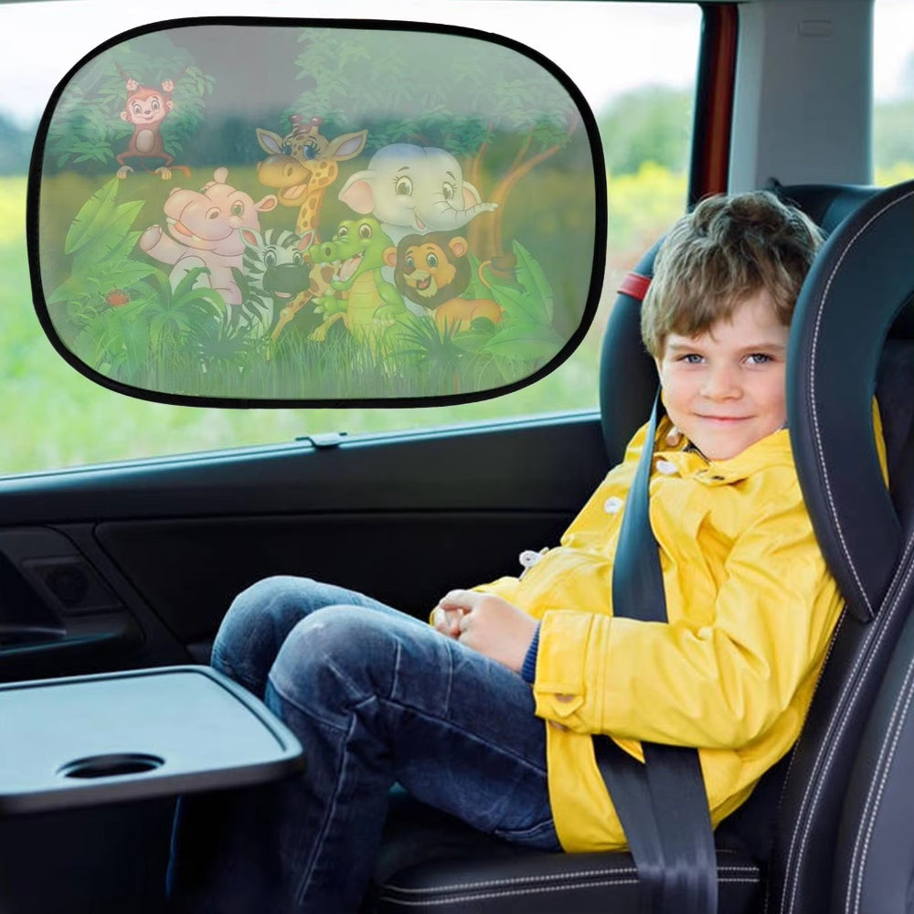 Parasole Auto Finestrino Protezione UV Bambini Schermo Solare