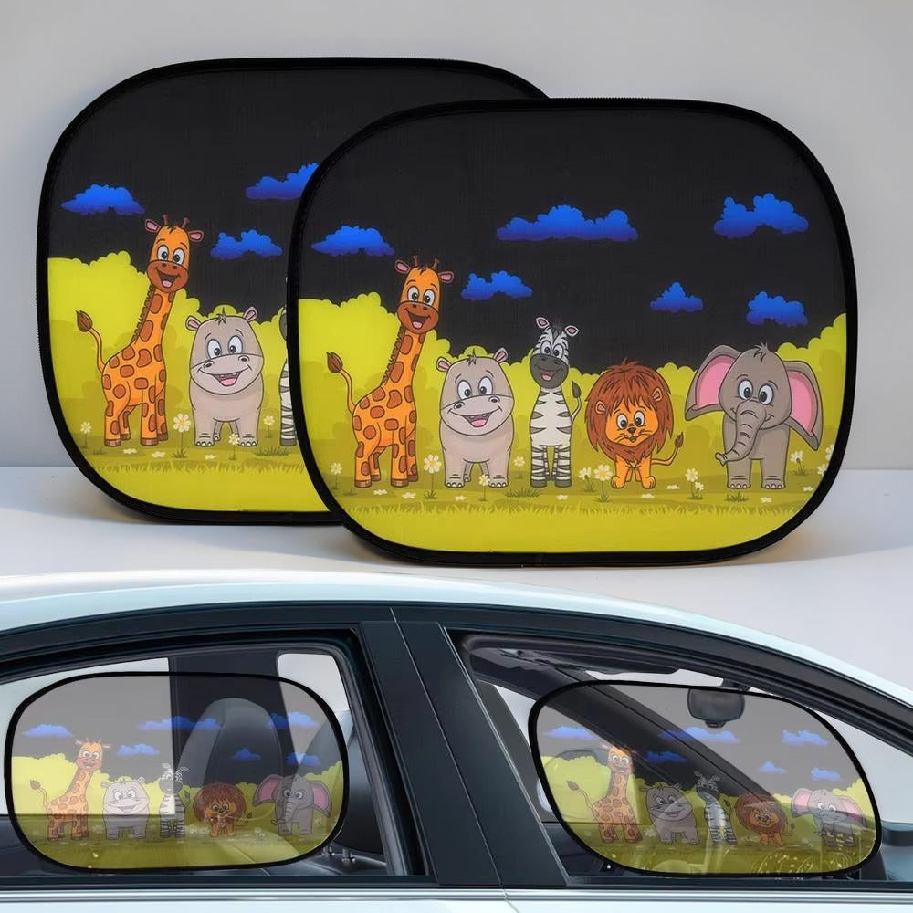 Parasole Auto Finestrino Protezione UV Bambini Schermo Solare