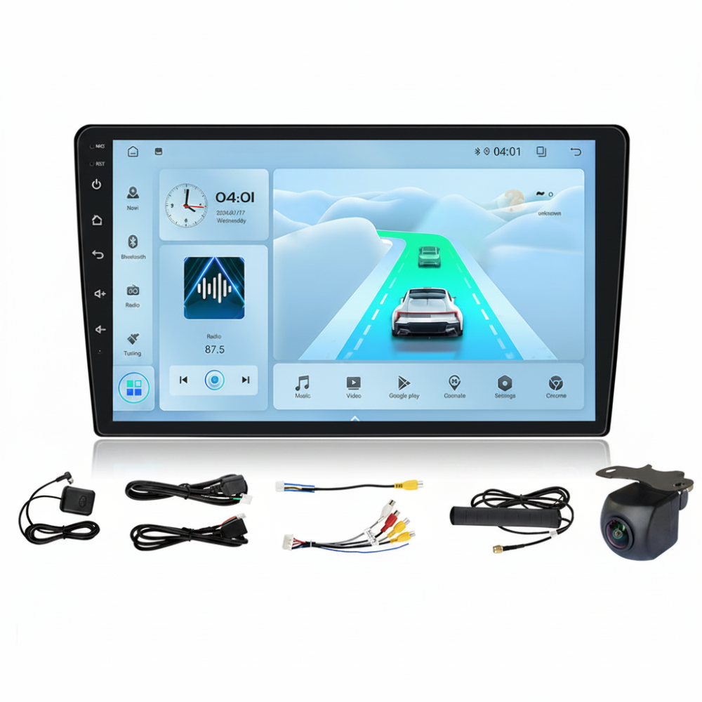 Autoradio Schermo Multimediale Touchscreen 10 Pollici Wifi