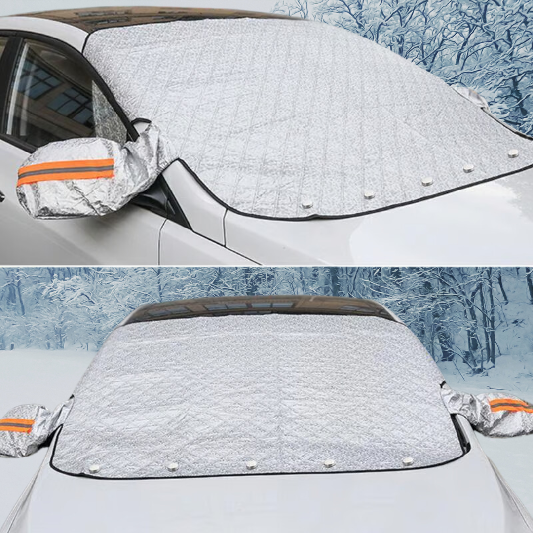 Copertura Parabrezza Auto Antighiaccio Magnetica Protezione InvernoCopertura Parabrezza Auto Antighiaccio Magnetica Protezione Inverno