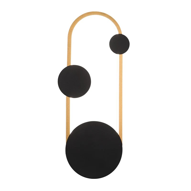 CreativeGlow - Candeeiro de Parede LED Moderno com Design Criativo – Iluminação Decorativa
