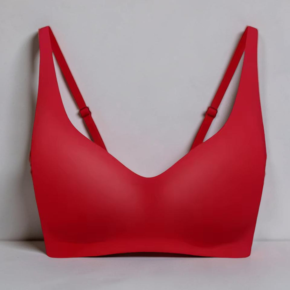 Sutiã Sem Costuras Sem Aro com Alças Ajustáveis Confortável para Senhora BH