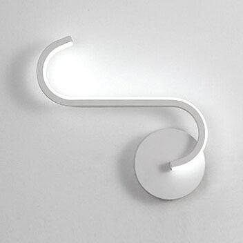 Lampada da parete LED moderna minimalista Curves Line con 1 luce