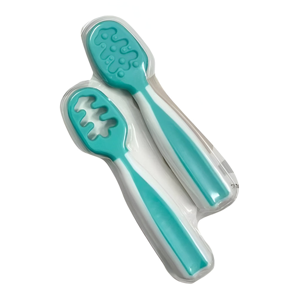 Baby Spoon Self Feeding Training Spoon Toddler Utensil Set