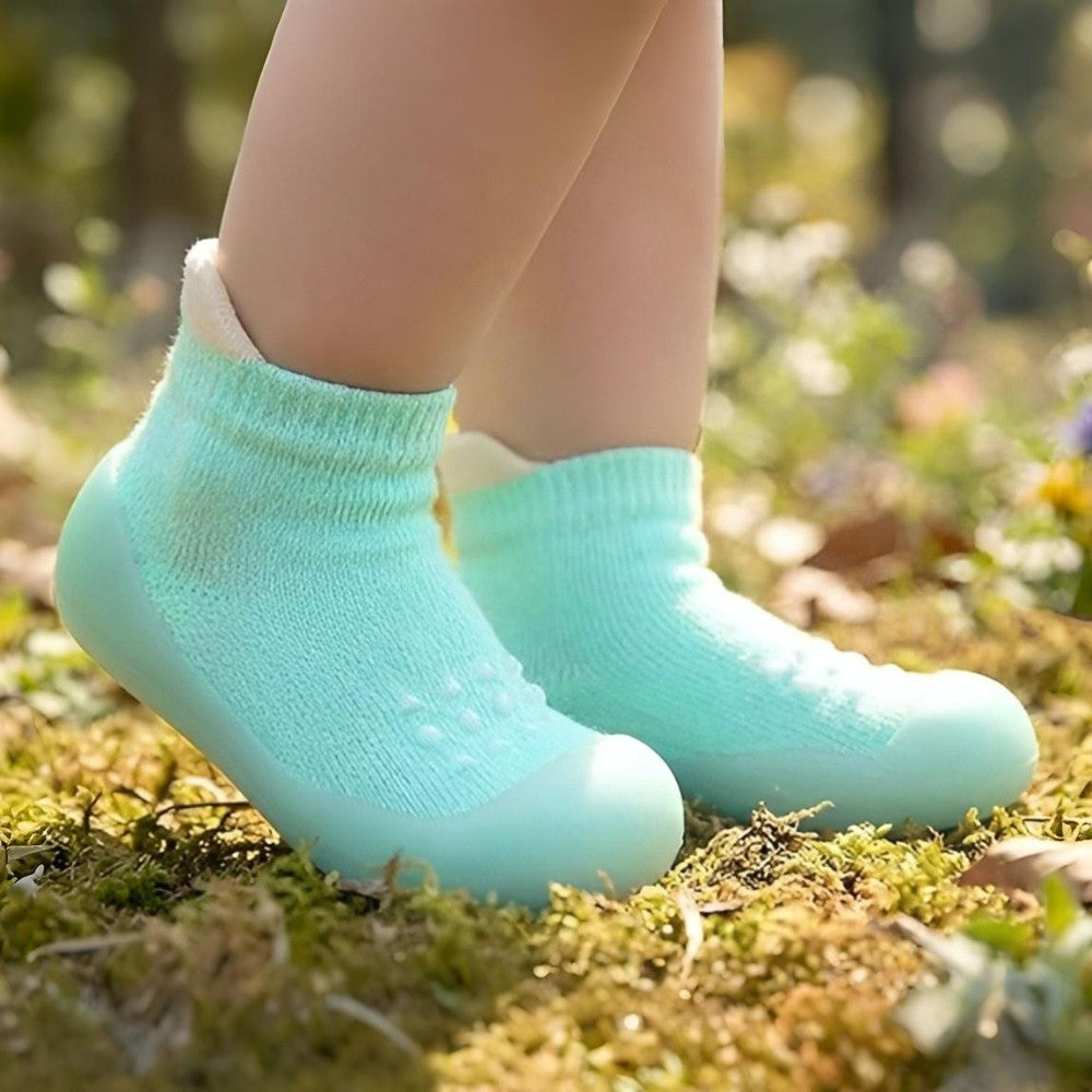 Scarpe Bambino Antiscivolo Suola Gomma Morbida