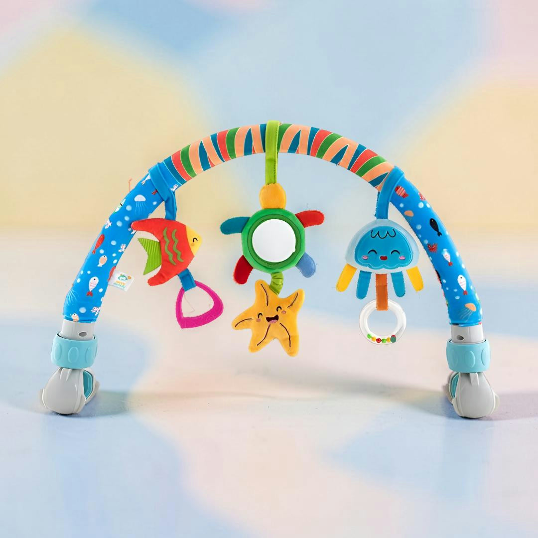 Giocattolo per bambini Arco attività passeggino Arco spaziale Giocattolo da appendere