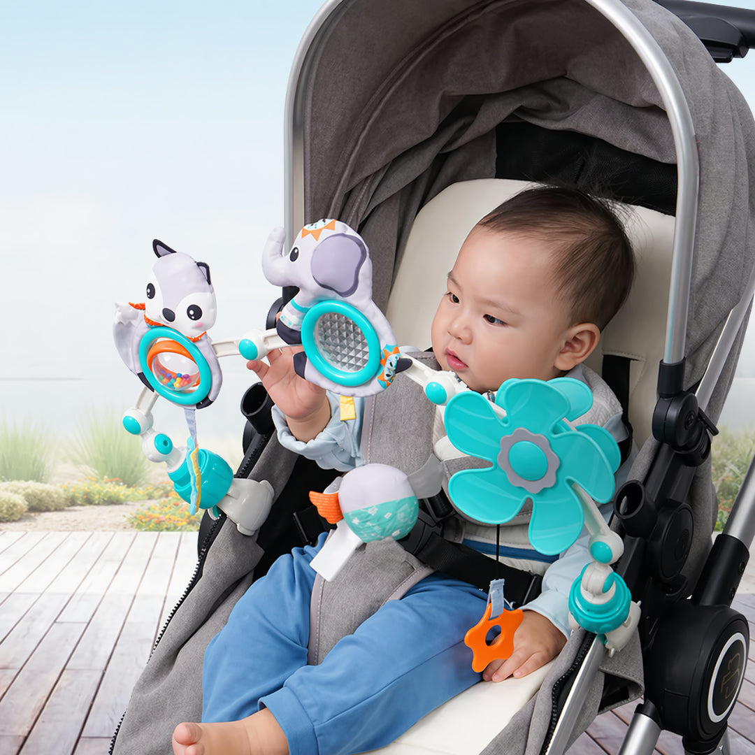 Baby Toy Stroller Activity Arch Space Arch Hanging Toy