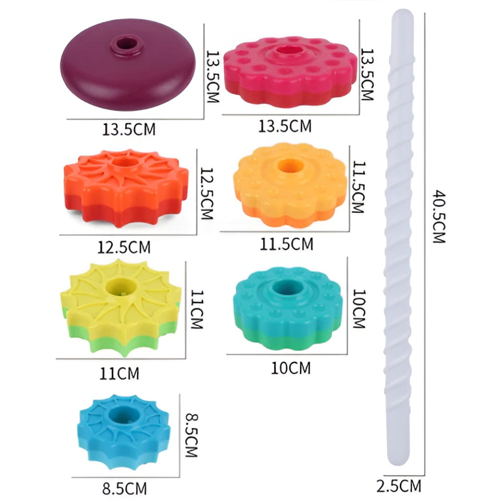 Baby Toys Stacking Rings Educational Tower Set