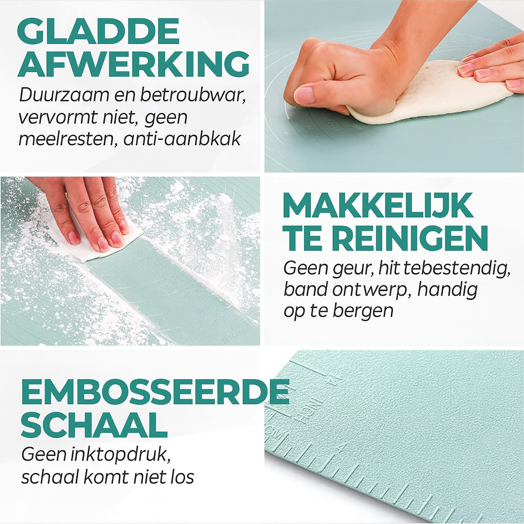 Silicone Baking Mat XL Non Slip Heat Resistant Kitchen Pastry Sheet
