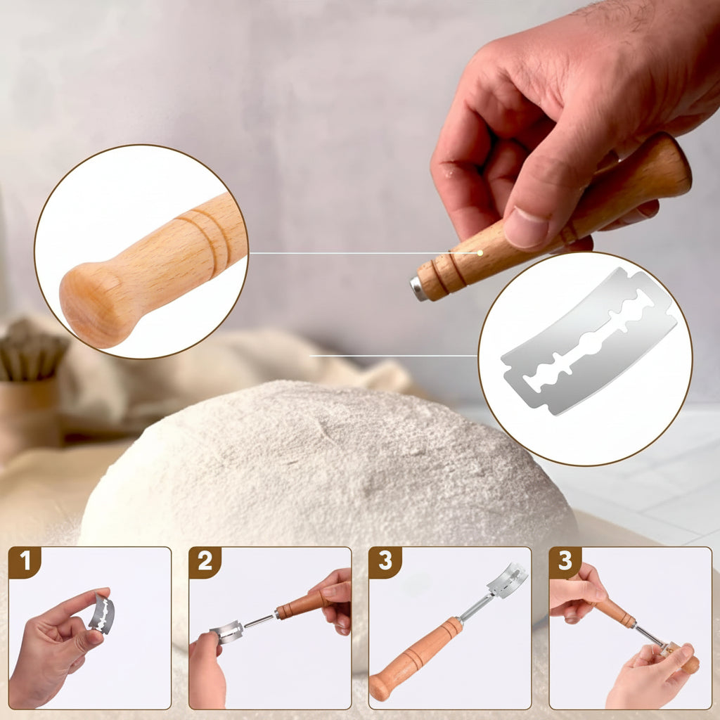 Complete Natural Leavening Starter Kit Home Baking