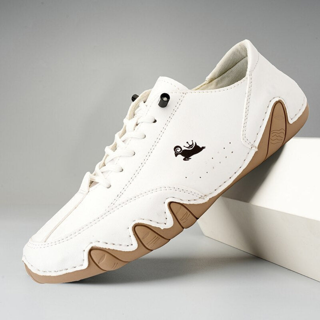 Barefoot Leather Shoes Unisex Waterproof Flexible Anti-Slip Design 1