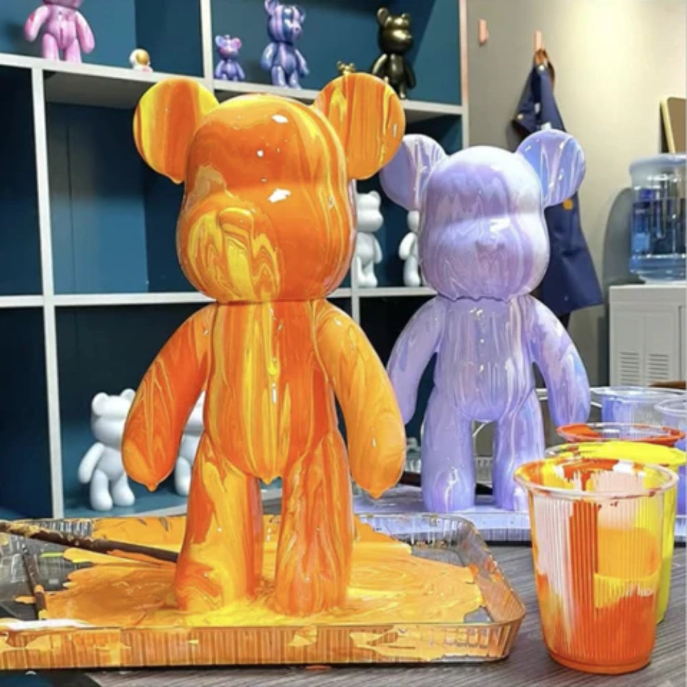 Home Decor Bear Statue Modern Art Figure